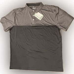 Zity two toned collard golf shirt